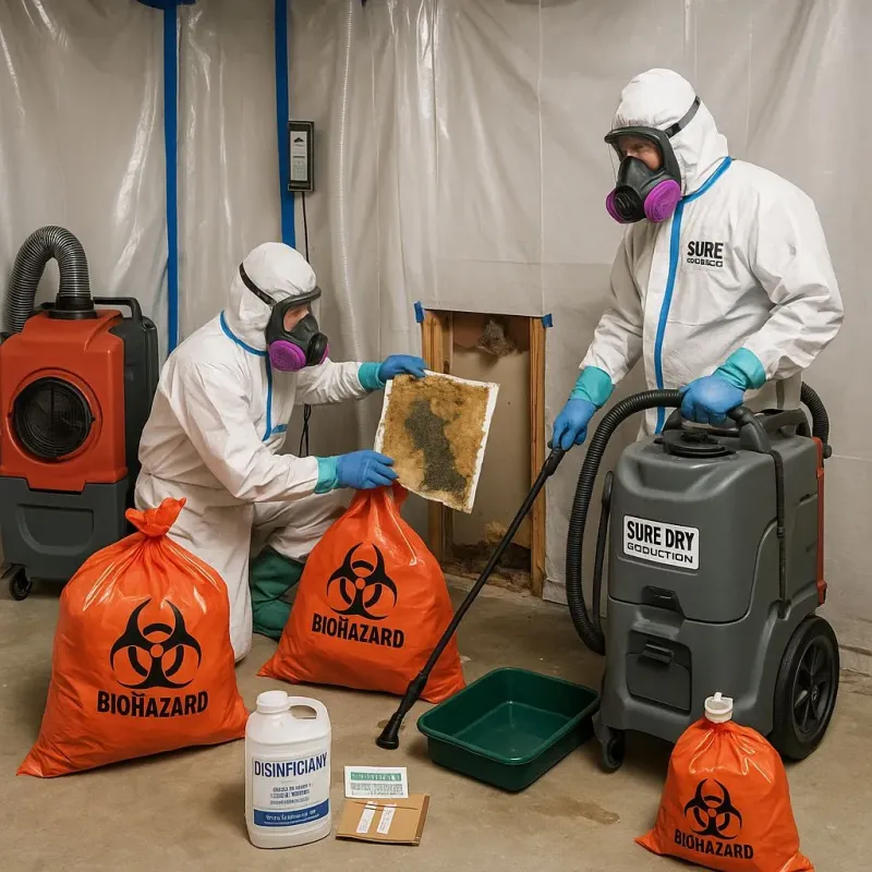 Contaminated Water Handling Protocols process in George West, TX